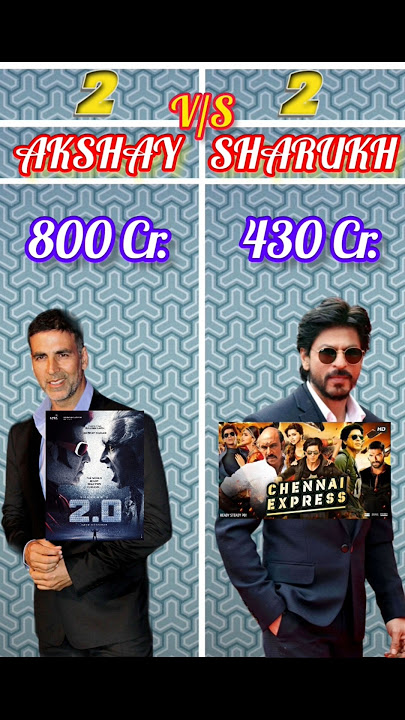 Akshay kumar vs sharukh khan comparison. #akshaykumar  #sharukhkhan #comparison #shorts #trending
