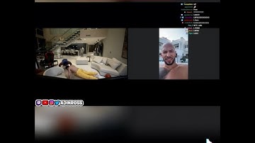 ANDREW TATE REACTS TO ADIN ROSS DOING PUSH UPS 🤣