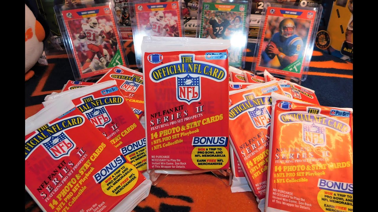 Throwback Thursday! 1989 Pro Set (ISO Barry Sanders, Aikman rookies)