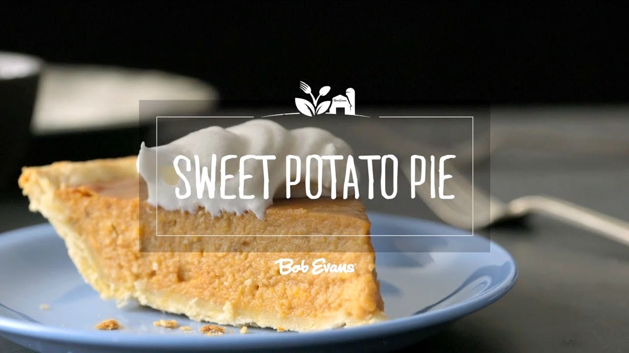 Bob Evans Sweet Potato Pie YouTube