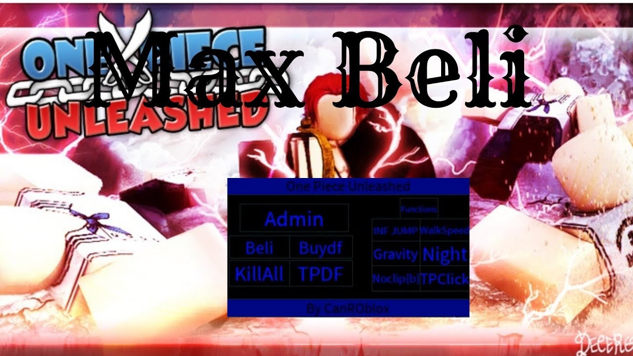 Roblox New Script One Piece Unleashed INFINITE BOUNTY Kill ALL Beli 