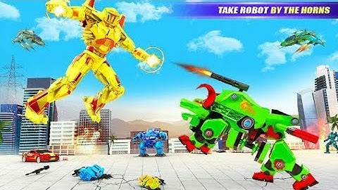 Bull Robot Car Transforming Game |latest 2021 Bull Robot Games | Chari Games