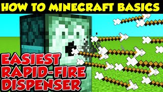 How to Make a Repeating Dispenser in Minecraft 1.16 | Easy and Compact | Minecraft Survival Noobs #6