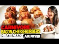 Carnivore Bacon Cheeseburger Meatballs - 10 Minute Air Fryer Recipe image