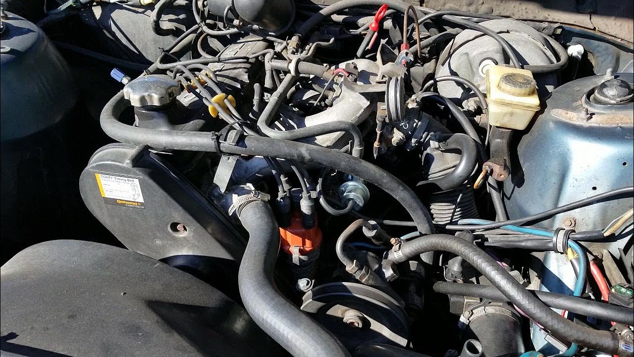 1986 Volvo 240 fuel pressure regulator change YouTube