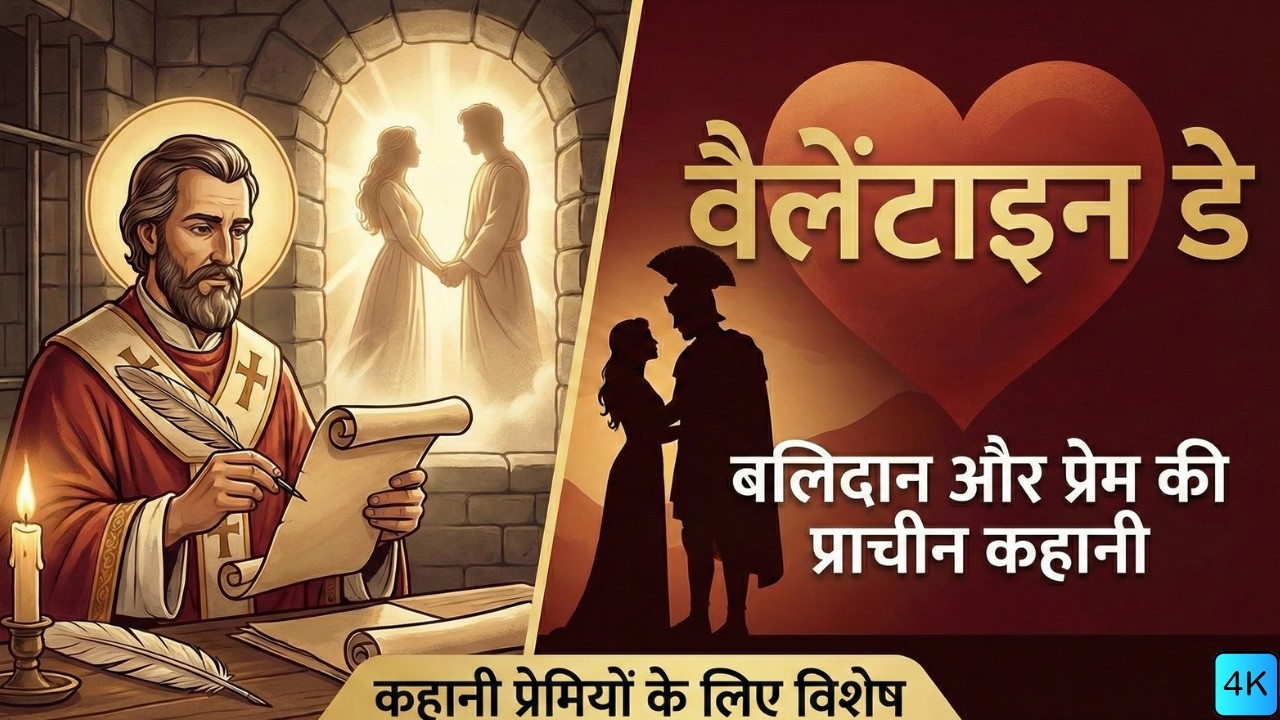 वैलेंटाइन डे की असली और दर्दनाक कहानी | The Real Story of Saint Valentine's Sacrifice | Hindi Kahani