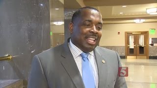 Councilman Greene Attends First Council Meeting Since Shooting