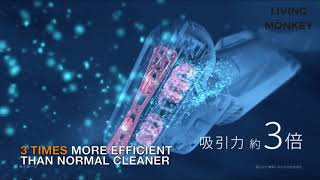 Iris Ohyama Super Suction Futon Cleaner - LivingMonkey