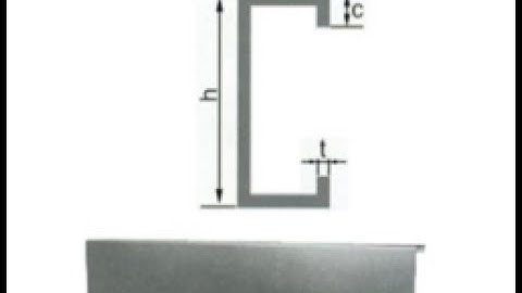 C purlin machine with punching hole