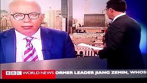 A wrong guest to a wrong program, live on BBC World News: "I am not Ben Walker!"