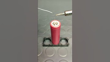 How to solder li-ion battery without overheating