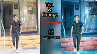 How to Edit Teal Aqua & Soft Orange Tone - Lightroom Mobile Tutorial |Insta-FB viral Sunil Rami Edit screenshot 5