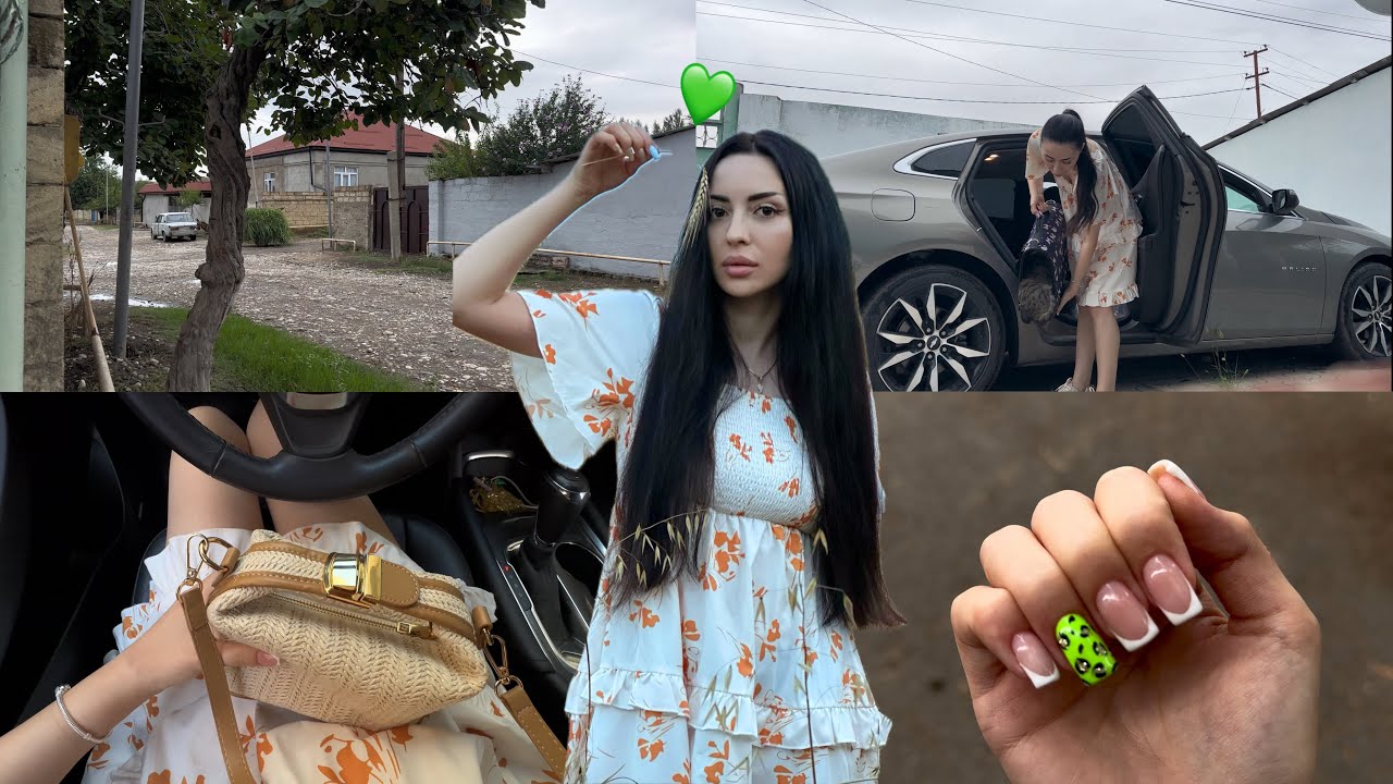 HƏR ŞEY QIRAQDAN GÖRSENDİYİ KİMİ DEYİL 💚 Vlog 💚Ayka 14