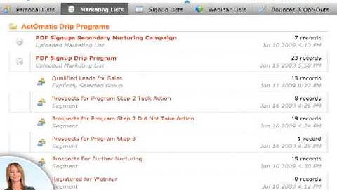 Act-On Marketing Service Product Demonstration Video