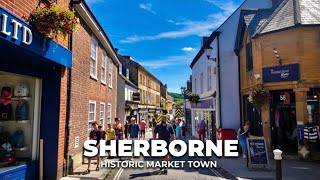 SHERBORNE TOWN CENTRE, DORSET - 4K WALKING TOUR