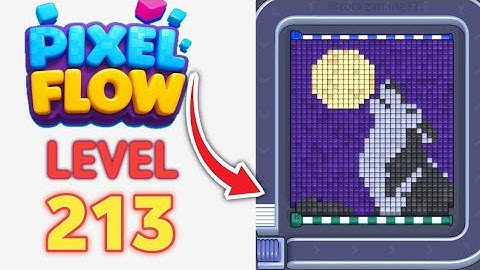Pixel Flow Level 213 Walkthrough