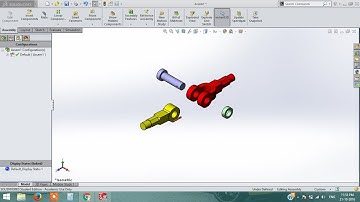 exploded view of knuckle joint