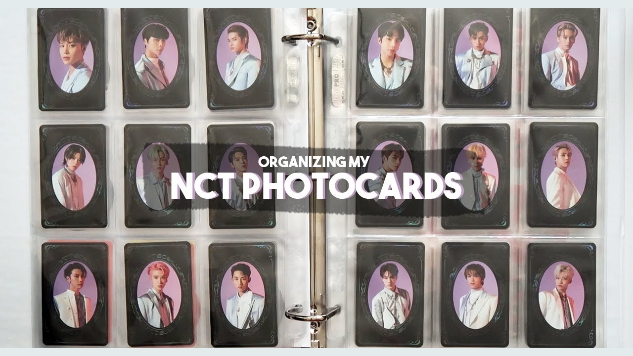 COLLECTING NCT OT23? 👀 | ORGANIZING MY PHOTOCARDS 02
