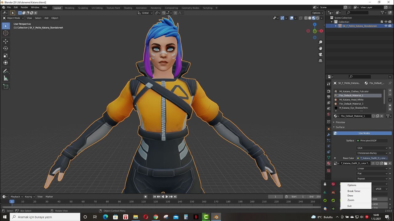 Blender & iClone Pt.1 (Transferring Models and Adding Textures) (Türkçe ...