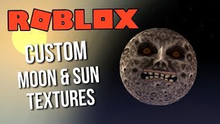 Roblox Tutorial Custom Moon And Sun Textures Youtube - roblox sun texture