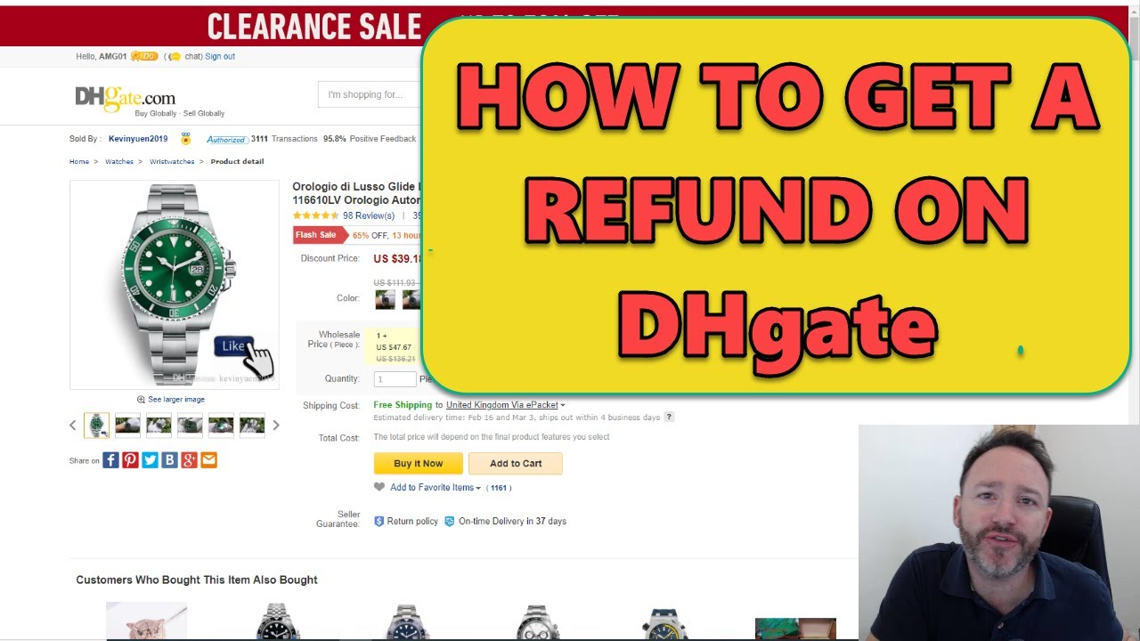 Dhgate Refund