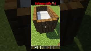 #minecraft #halloween #coffin