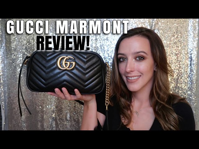 GUCCI MARMONT SMALL SHOULDER BAG 2 YEAR REVIEW [WEAR & TEAR] [GG