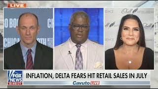 Inflation and Delta Virus Fears Hit Retail in July — DiMartino Booth with Charles Payne, Cavuto Live