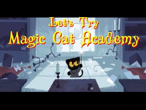 Jogos conhecidos do Google Doodle  Magic cat academy, Cats academy, Magic  cat