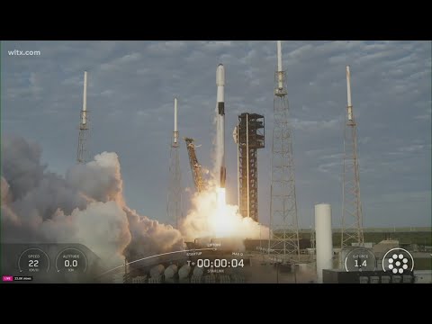 Latest Starlink satellite launches into space