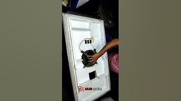 DIY Fast freezing Ac make AC using old fridge| air cooler Air Conditioner #shorts #viral #trending