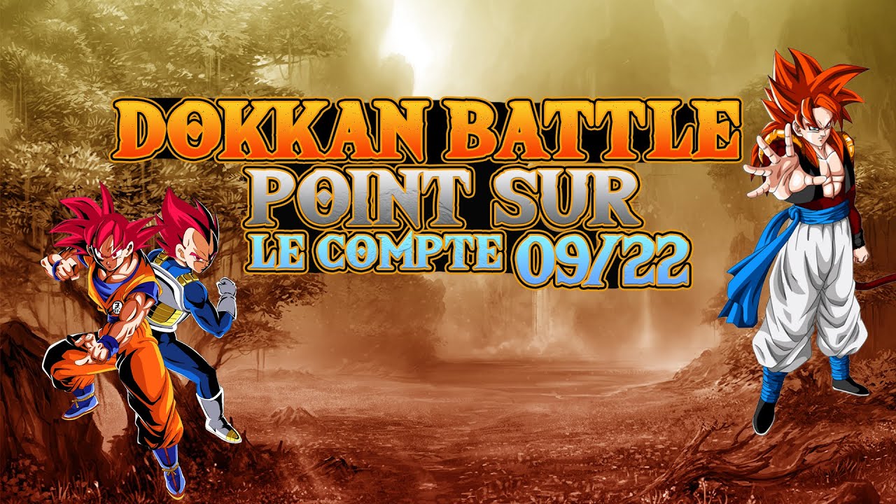Compte Dokkan Battle Dragon Ball - Android - Débutant Ou Complément