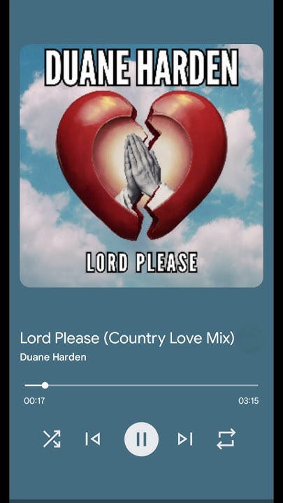 Duane Harden - Lord Please (Country Love Mix) (Youtube Short) - YouTube