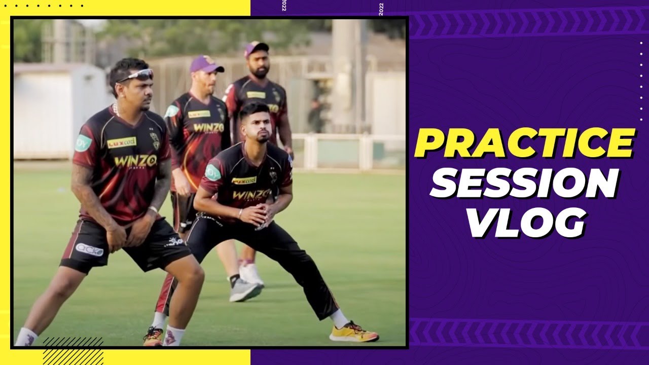 VLOG - A day in the nets with KKR | Knights TV | KKR IPL 2022