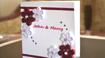How To Make A Beautiful Quilling Card - DIY Crafts Tutorial - Guidecentral