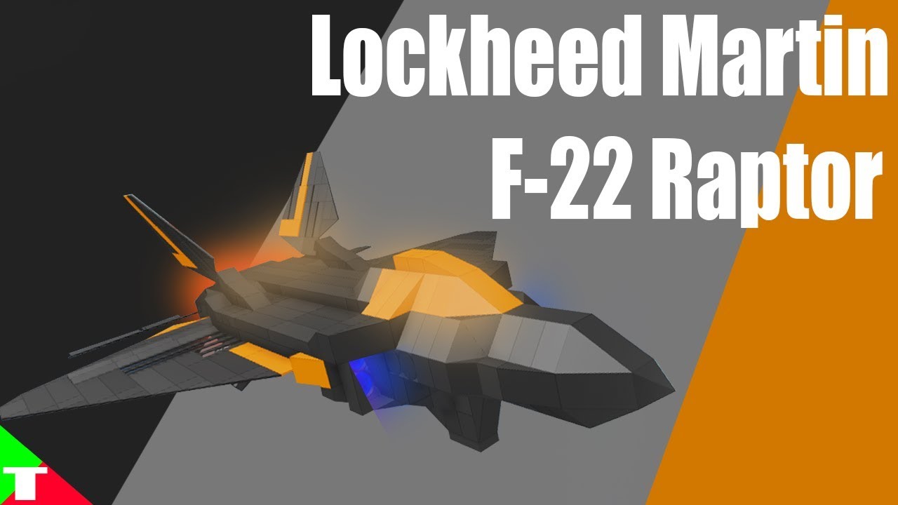Roblox Plane Crazy Alpha Tutorial Lockheed Martin F 22 Raptor Youtube - roblox f 22