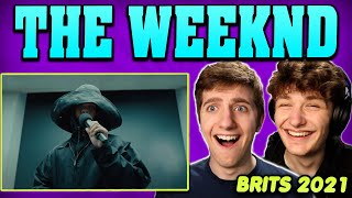 The Weeknd - 'Save Your Tears' BRIT Awards 2021 Performance REACTION!!