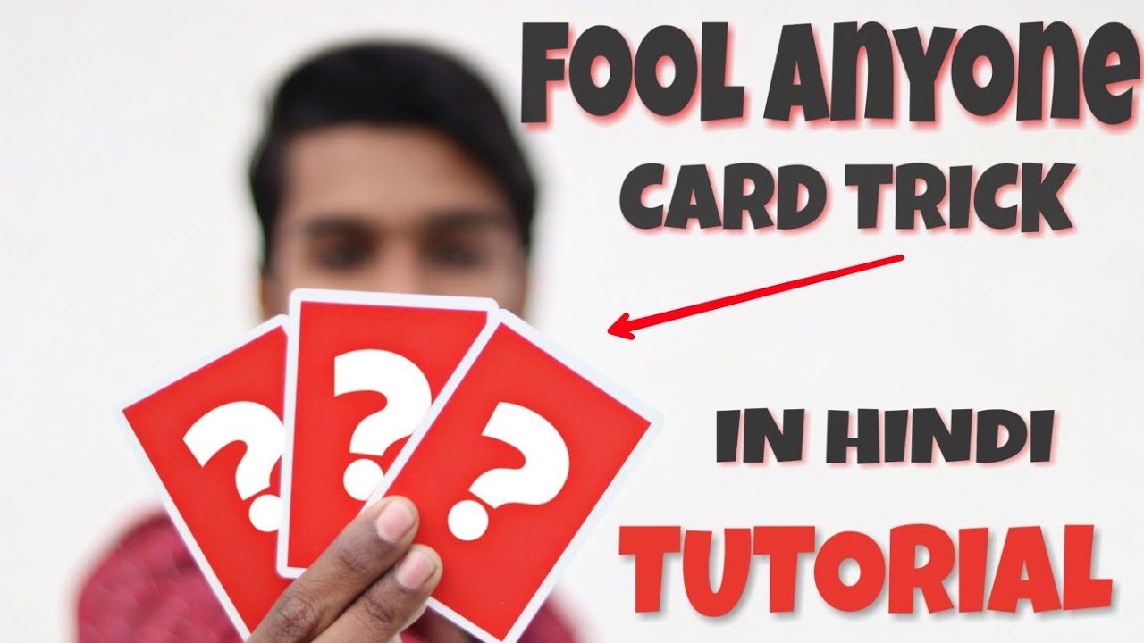 Fool ANYONE With This CARD TRICK - Tutorial [ HINDI ]