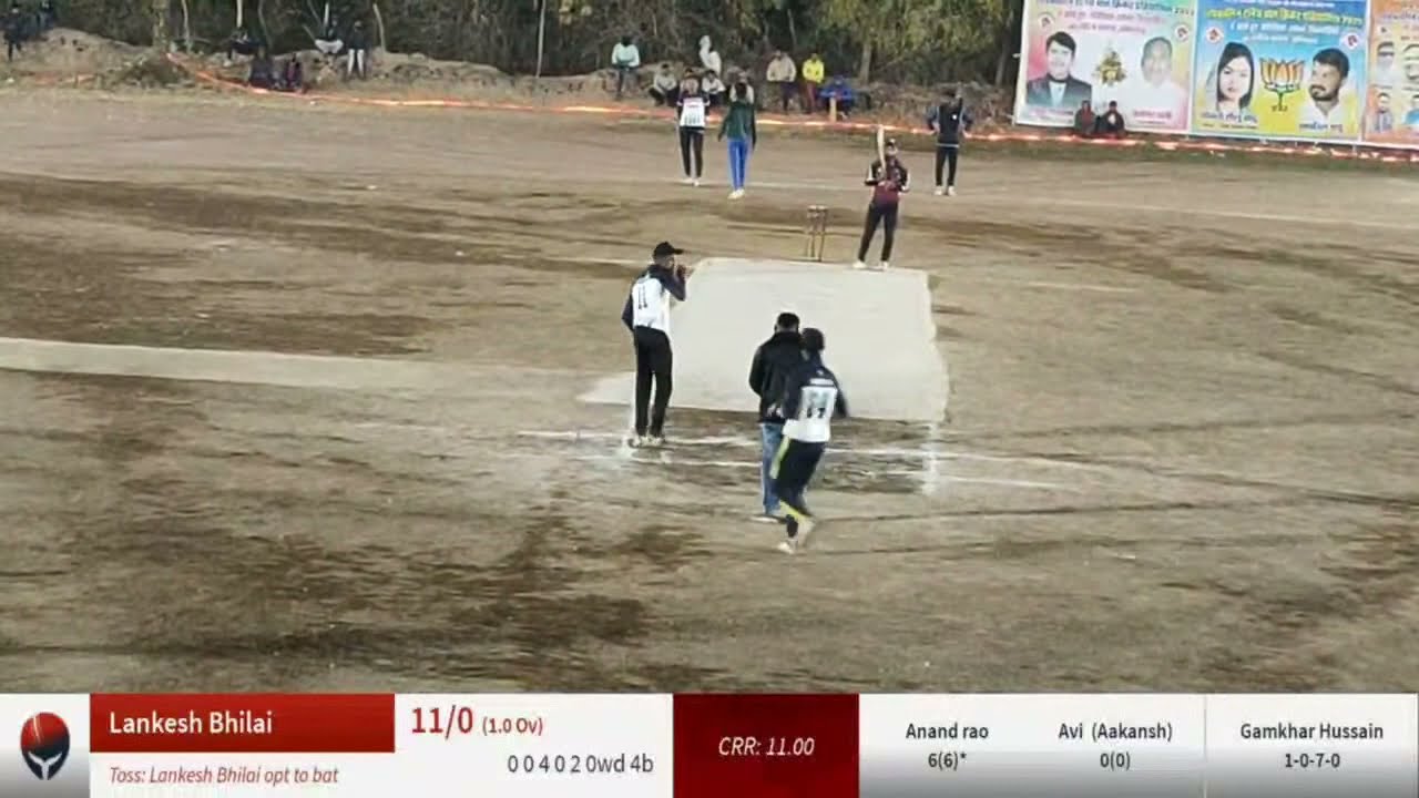 Live Cricket Match Lankesh Bhilai vs Haidari Raipur 06-Mar-22 1150 PM 8 overs Lormi Cricket