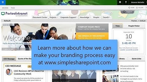 SharePoint Branding