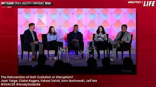 SSAC26: The Reinvention of Golf: Evolution or Disruption