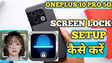 How To Set Screen Lock OnePlus 10 Pro 5G | OnePlus 10 Pro 5G Finger Lock कैसे लगायें | @akstech4u