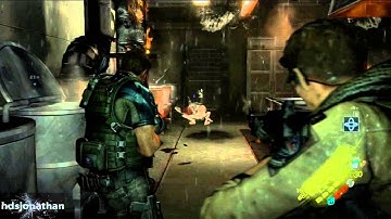 Resident Evil 6 Walkthrough  Part 12 - Chris & Piers Campaign - Chapter 4 - With All Serpent Emblems