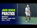 Jakub Mensik Practice - 2024 Montreal