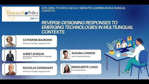 Reverse-Designing Responses to Emerging Technologies in Multilingual Contexts