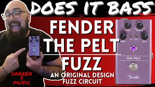 THE PELT FUZZ by FENDER | Does It Bass? #Fender #bassfuzz