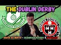 The dublin derby shamrock rovers vs bohemian in the league of ireland