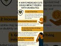 📢Breaking News!! Let's protect Medicaid!!! #specialneeds #medicaid #disabilityrights