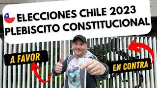 EN CHILE  EXTRANJERO vota por la Nueva Constitución ! A Favor o En Contra