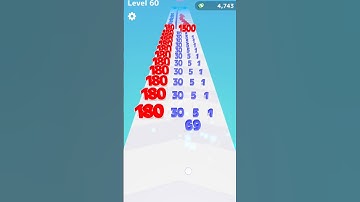 NUMBER MASTER || NUMBER MASTER: RUN AND MERGE GAMEPLAY #shorts #viral #trending #youtubeshorts